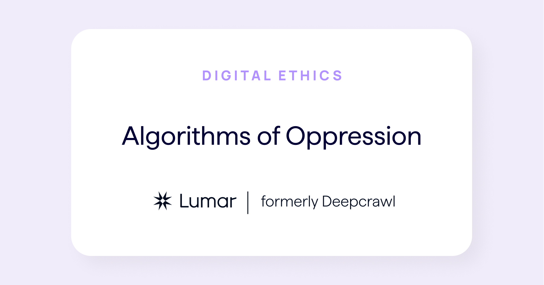 algorithms of oppression essay