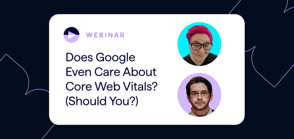 SEO Webinar - Core Web Vitals and GA4 2023