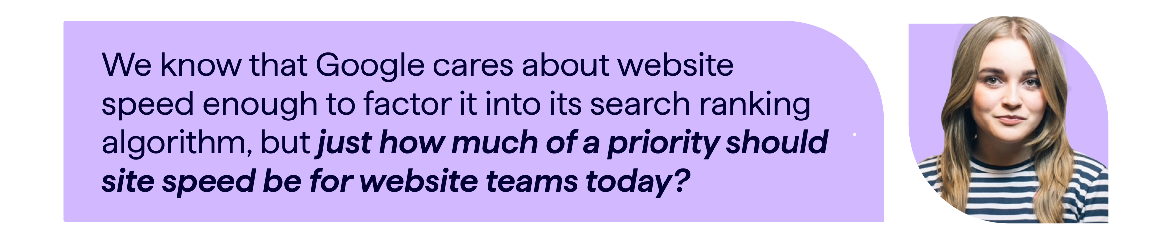 Pull quote from Senior Technical SEO Natalie Stubbs of Lumar, who says: 