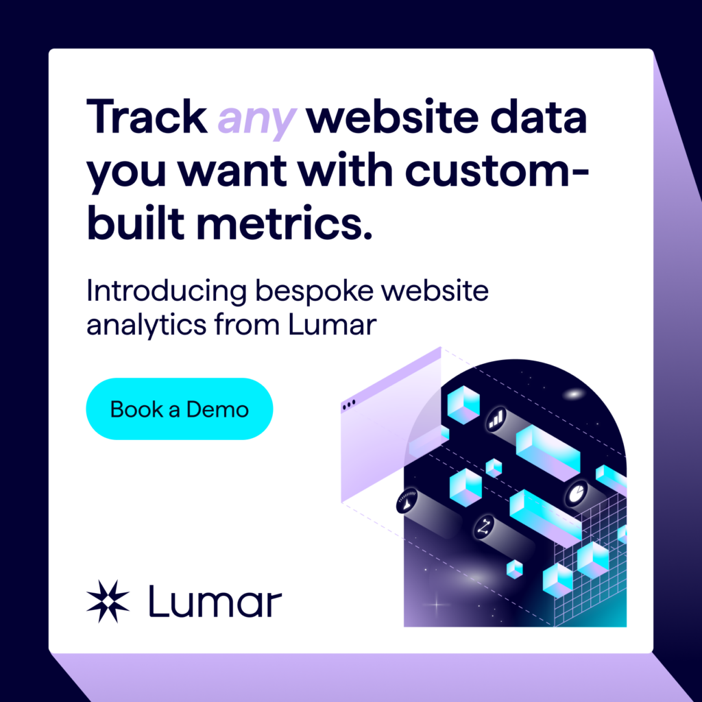 Track any website data you want with custom-built metrics in Lumar - Book a demo.