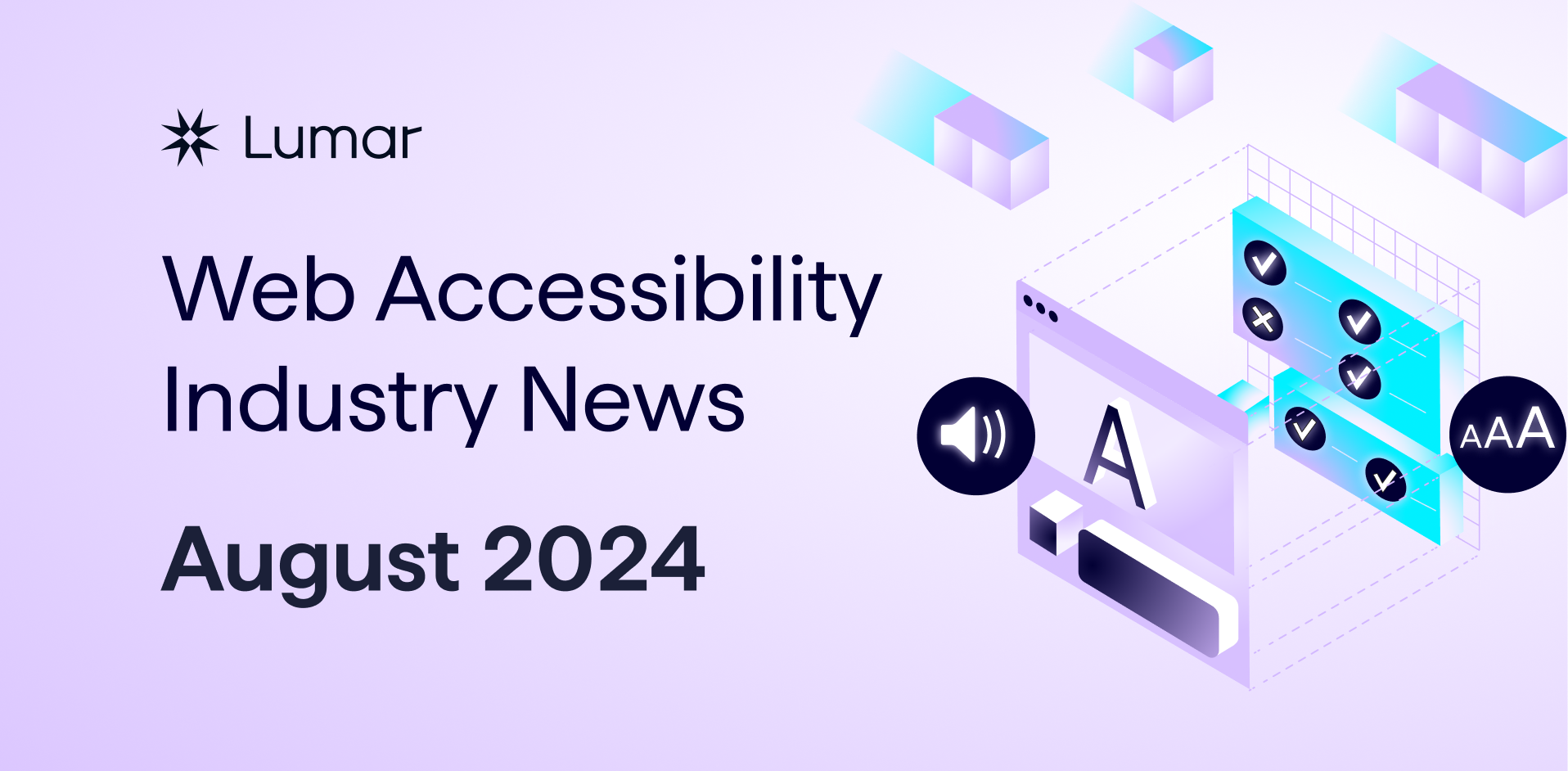 Web Accessibility Industry News: August 2024